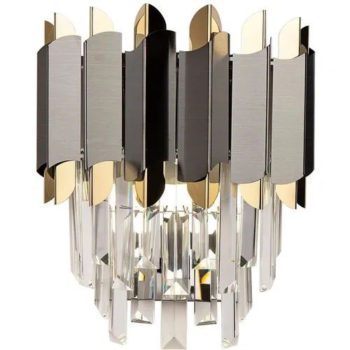 Светильник HIPER Dafna H171-2, 2 х 40 Вт, черный/хром