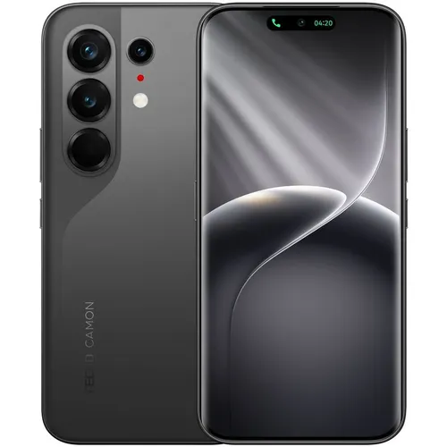 6.78" Смартфон TECNO Camon 50 Ultra 5G 12/256Gb, NFC, AMOLED, 144Гц, 6500мAч, черный