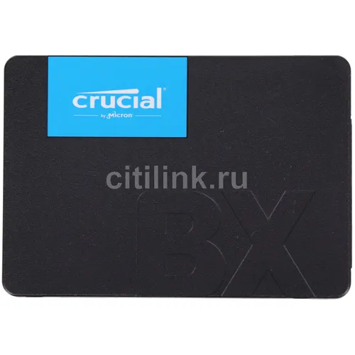 SSD накопитель Crucial BX500 CT2000BX500SSD1 2ТБ, 2.5", SATA III, SATA