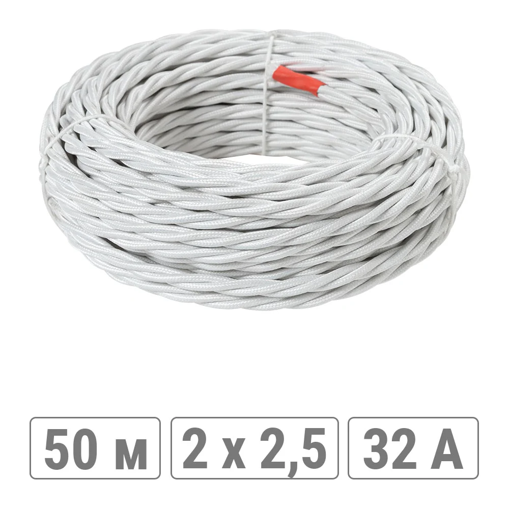 Витой ретро провод TDM ELECTRIC Эко SQ2801-0102
