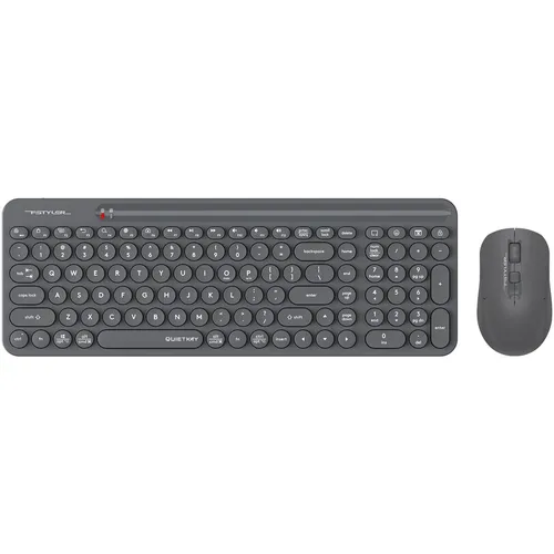 Комплект (клавиатура+мышь) A4TECH Fstyler FG3300 Air2, USB, беспроводной, серый