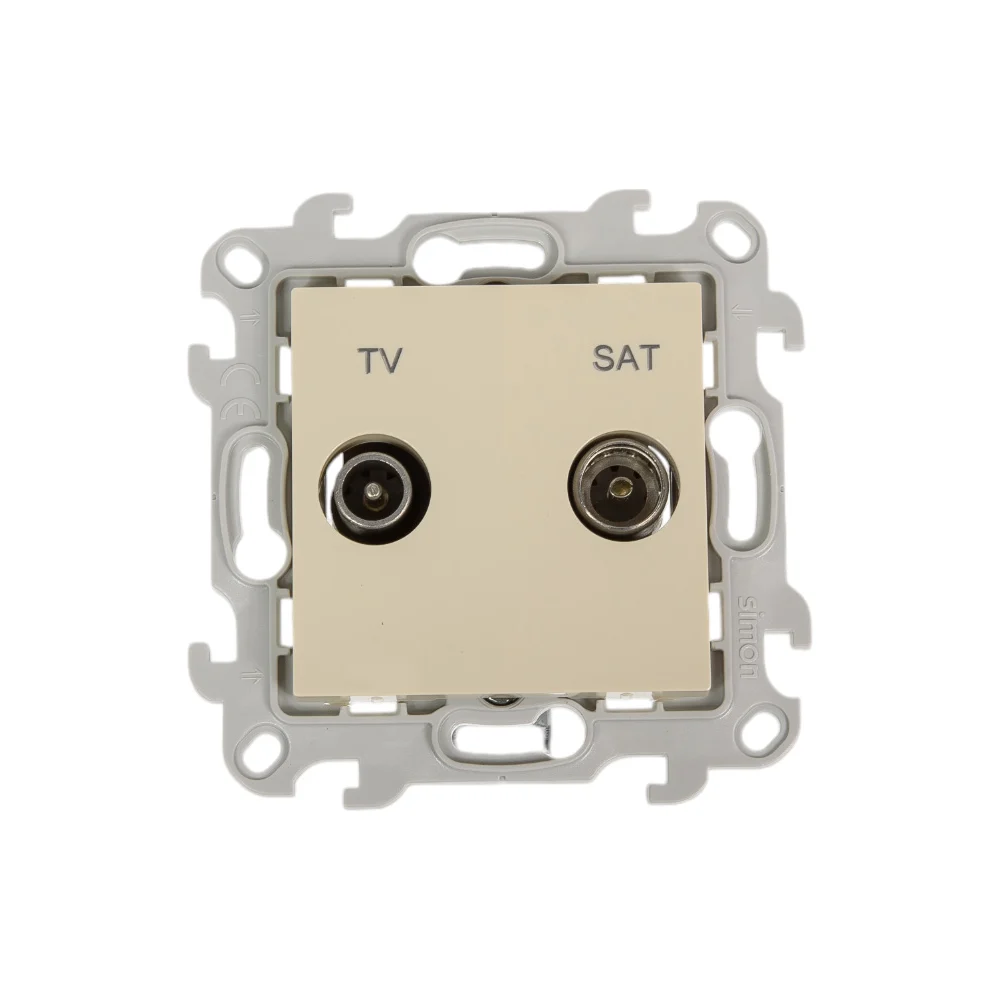 Одиночная розетка tv-sat Simon 2410487-031