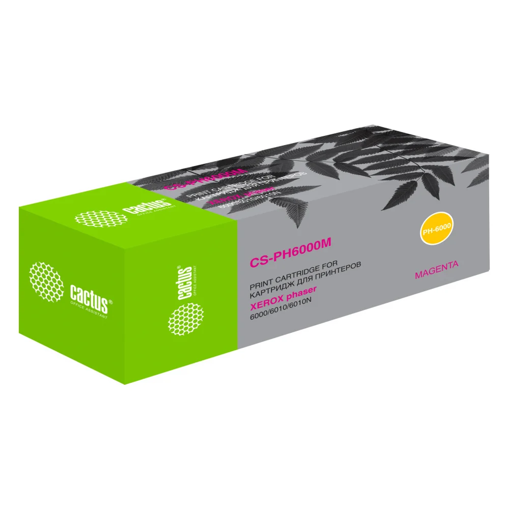 Лазерный картридж для xerox phaser 6000/6010 Cactus 106r01632 807435