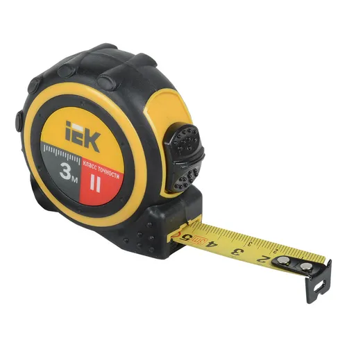 Рулетка строительная IEK Universal, 3м x16мм [tir10-1-003]