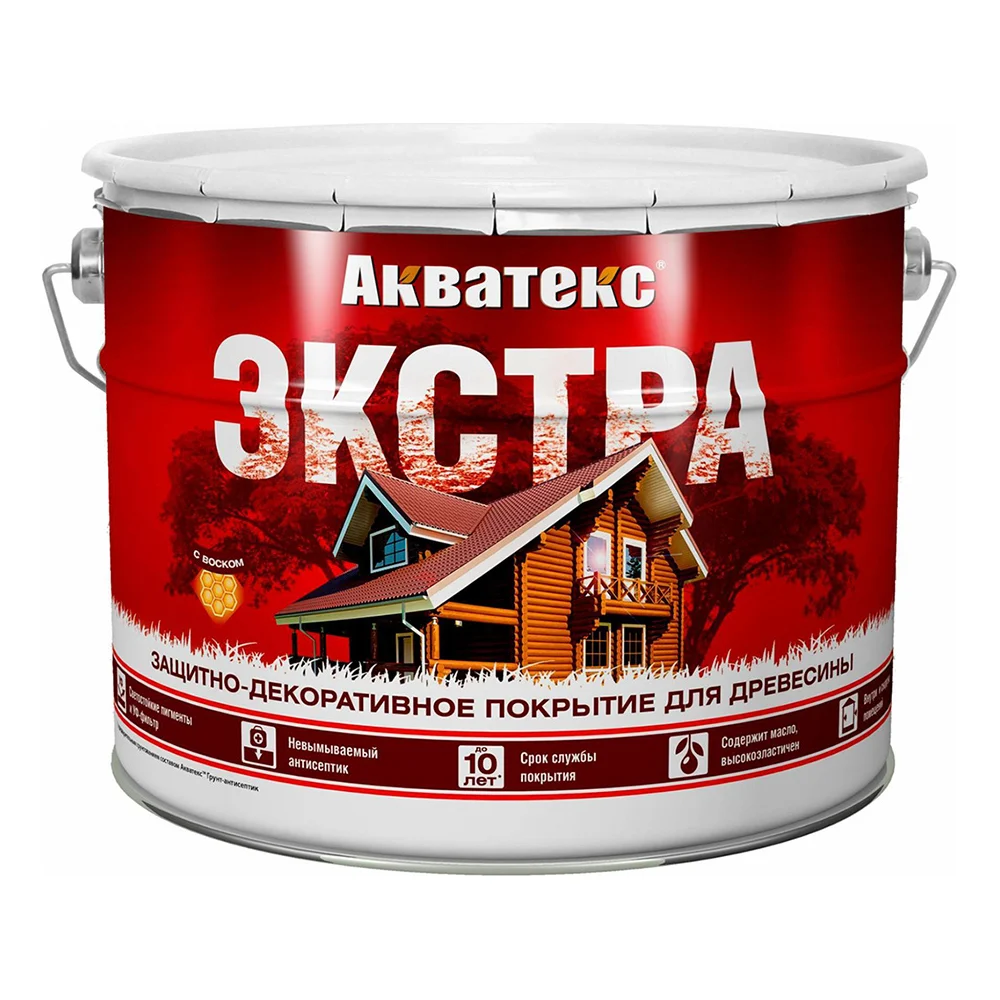 Защитно-декоративное покрытие АКВАТЕКС акватекс-экстра 259778