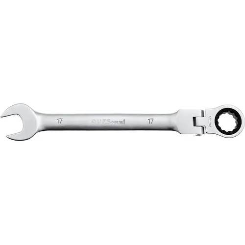 Ключ гаечный AV STEEL AV-315217, 17мм, трещоточный
