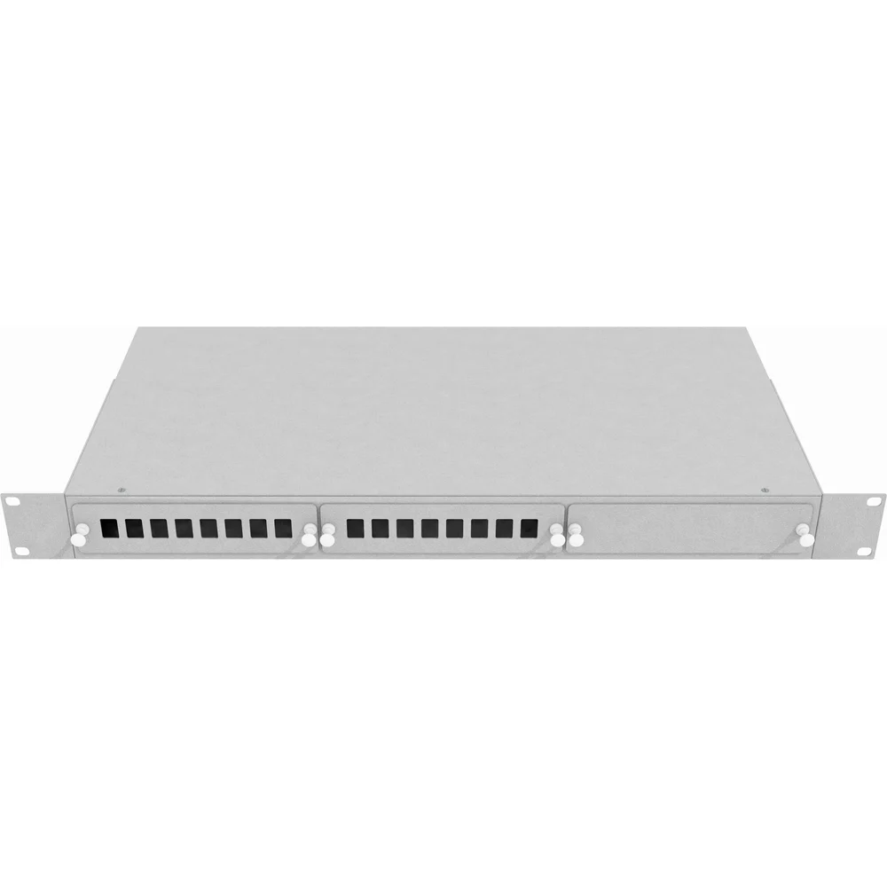 Стоечный оптический кросс TopLan КРС-Top-1U-16SC/DLC-GY