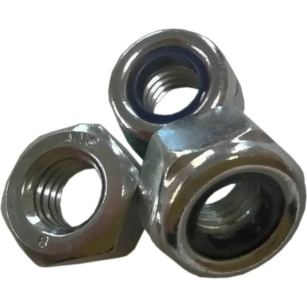 Оцинкованная самоконтрящаяся гайка ZAMETAL М10 DIN985 50 шт. ZA102316