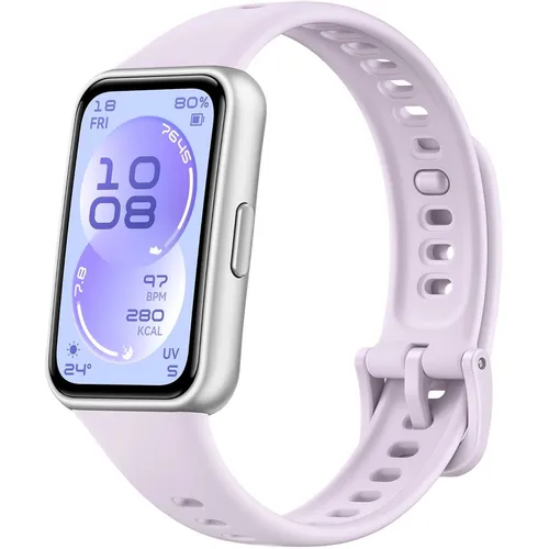 Фитнес-трекер Huawei Band 11 Candy-B19F, 1.62", серый, фиолетовый [55020gve]