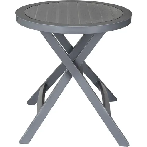 Садовый стол DOMFY Garden Table, пластик, серый [domfy garden tbl/gr]