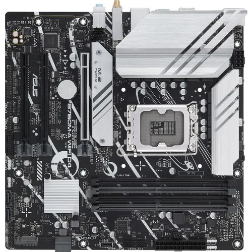 Материнская плата ASUS PRIME B760M-A WIFI D4, Socket LGA 1700, Intel B760, mATX, Ret