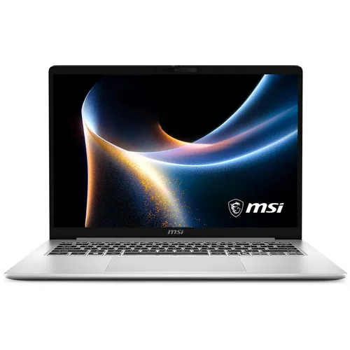 Ноутбук MSI Modern 14S AI+ G3MG-010XRU, 14", OLED, Intel Core Ultra 7 355 2.3ГГц, 8-ядерный, 16ГБ DDR5, 512ГБ SSD, Intel Graphics, без операционной системы, серебристый [9s7-14u212-010]