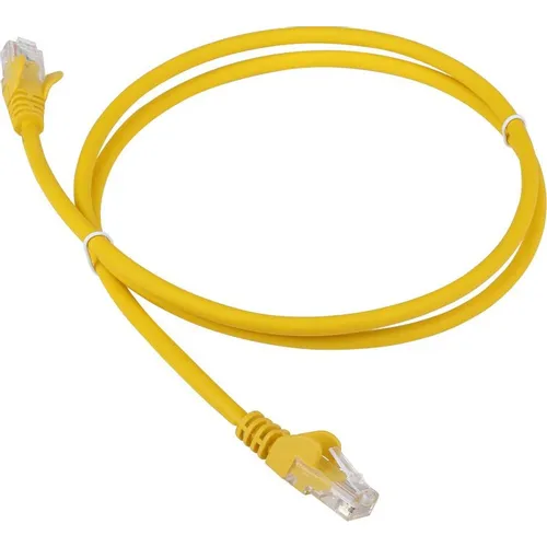 Патч-корд LanMaster вилка RJ-45, вилка RJ-45, кат.6, LSZH, 1.5м, желтый [lan-pc45/u6-1.5-yl]