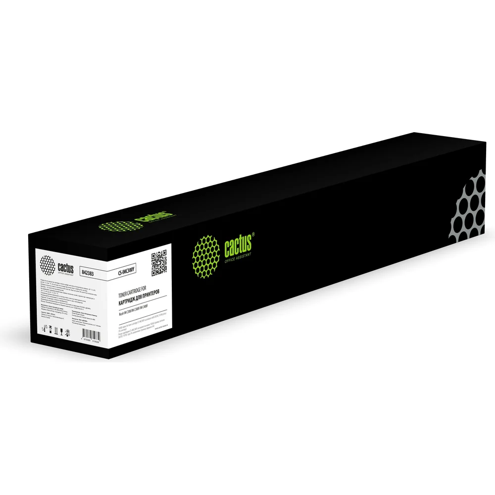 Картридж лазерный Cactus CS-IMC300C 842385 голубой (10300 стр.) для Ricoh IM C300/C400 1848409