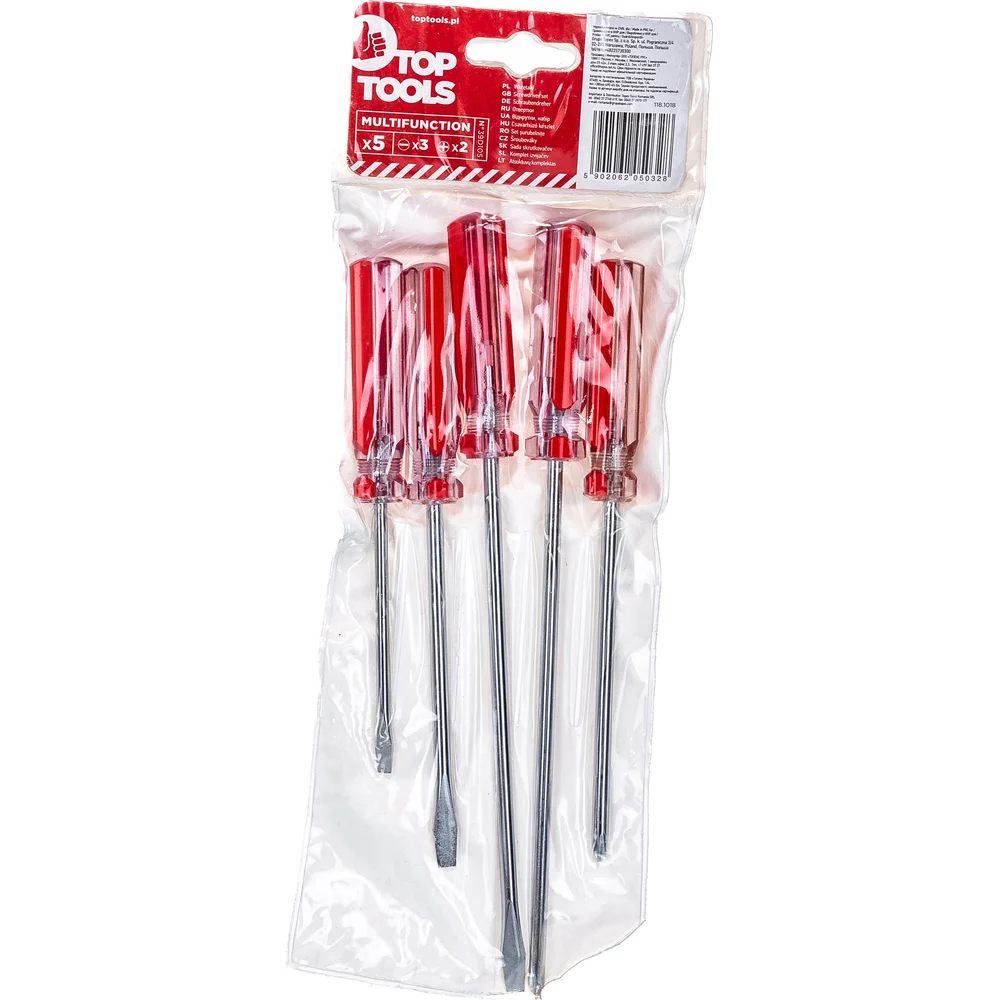 Набор отверток Top Tools 39D105