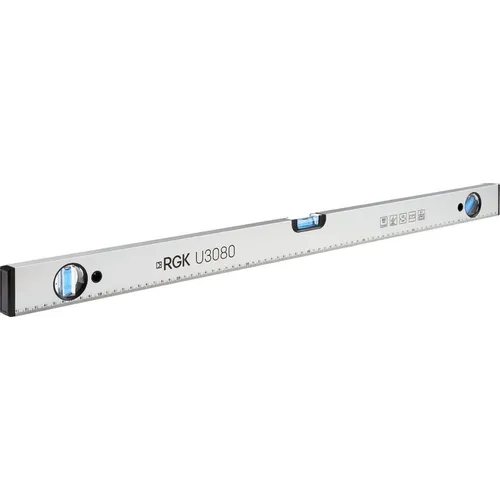 Уровень пузырьковый RGK U3080 80см, магнитный, глазков: 3шт [752015]