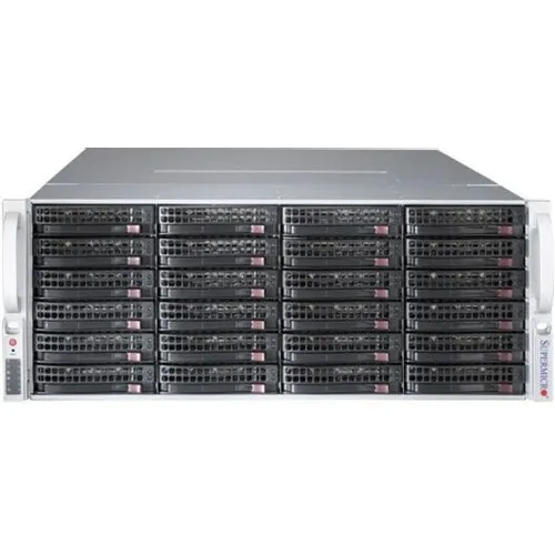 Корпус для сервера монтируемый в стойку Supermicro CSE-847BE1C4-R1K23LPB, 4U, 2 x 1200 Вт, черный