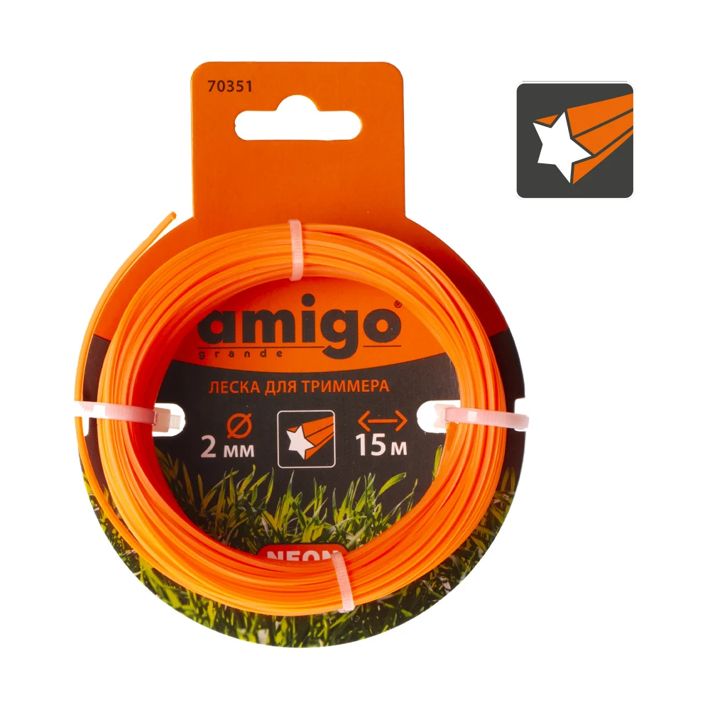 Леска для триммера AMIGO 70351