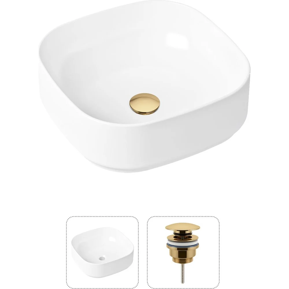 Накладная раковина для ванной Lavinia Boho Bathroom Sink Slim 21520833