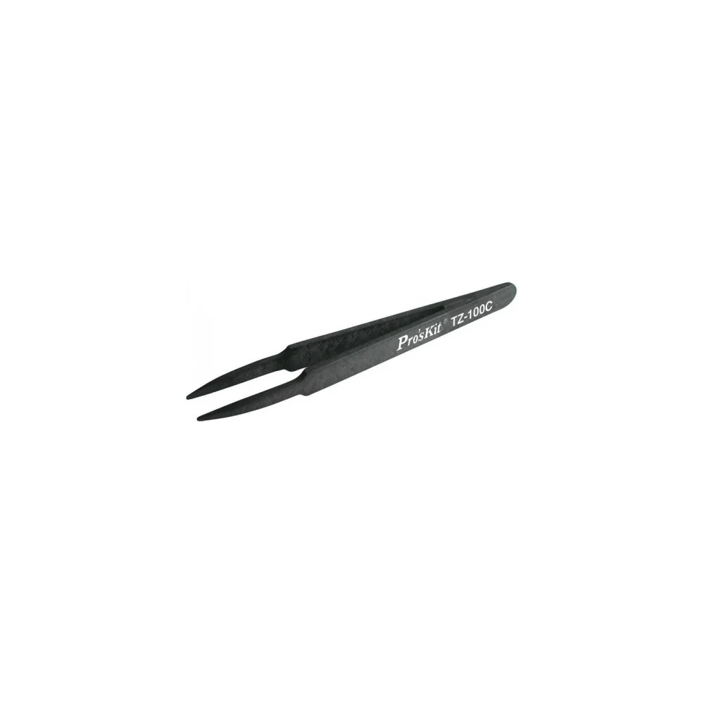 Антистатический пинцет Pro'sKit TZ-100C 00288495