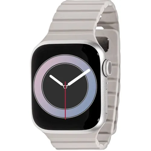 Ремешок ZIBELINO APL-42-L-MC-BEGGRY для Apple Watch, бежевый [zbs-apl-42-l-mc-beggry]