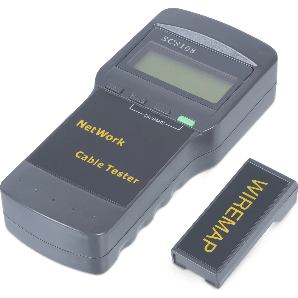 Тестер для витой пары Cabeus SC8108 CT-LCD-RJ45
