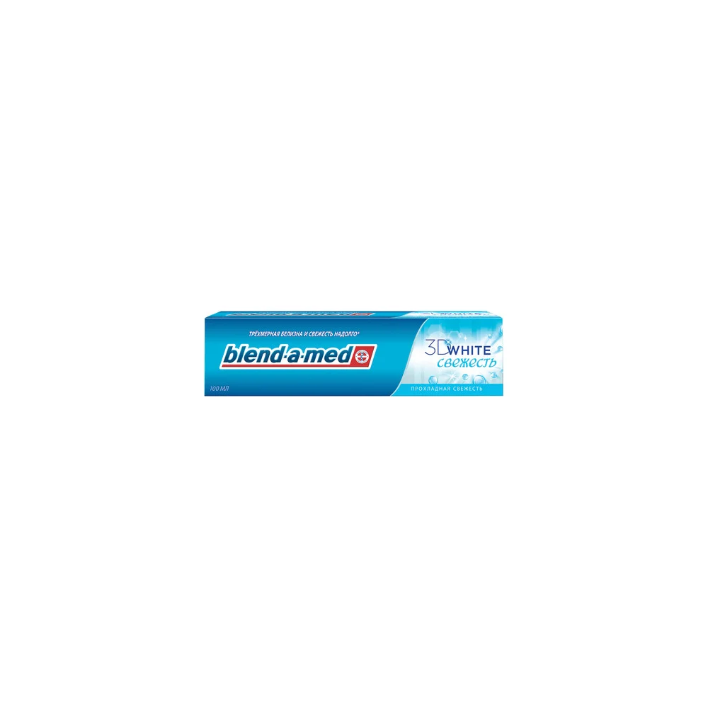Зубная паста BLEND_A_MED 3D WHITE Прохладная свежесть 15359
