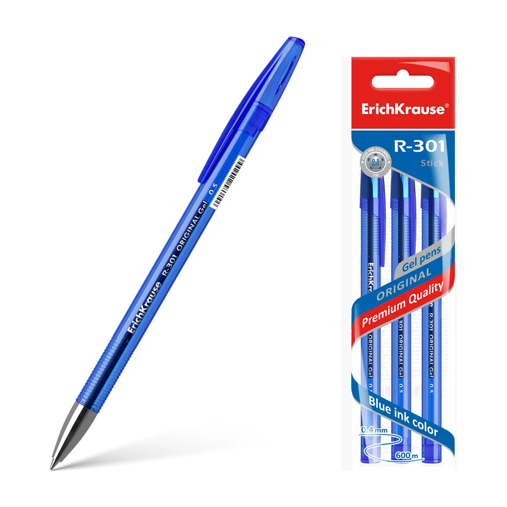 Гелевая ручка ErichKrause R-301 Original Gel Stick 42723