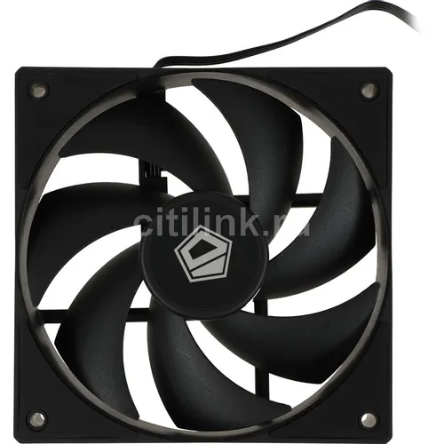 Вентилятор ID-COOLING AF-125-K 120мм, 4-pin, 2000об/мин, 14 - 30 дБ, черный, Ret