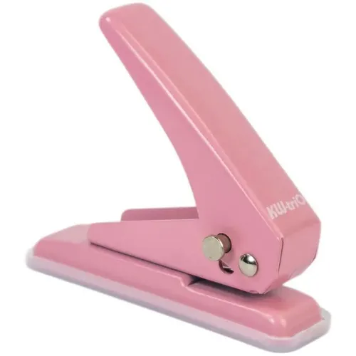 Дырокол KW-Trio 09190PINK, металлический, до 20 листов