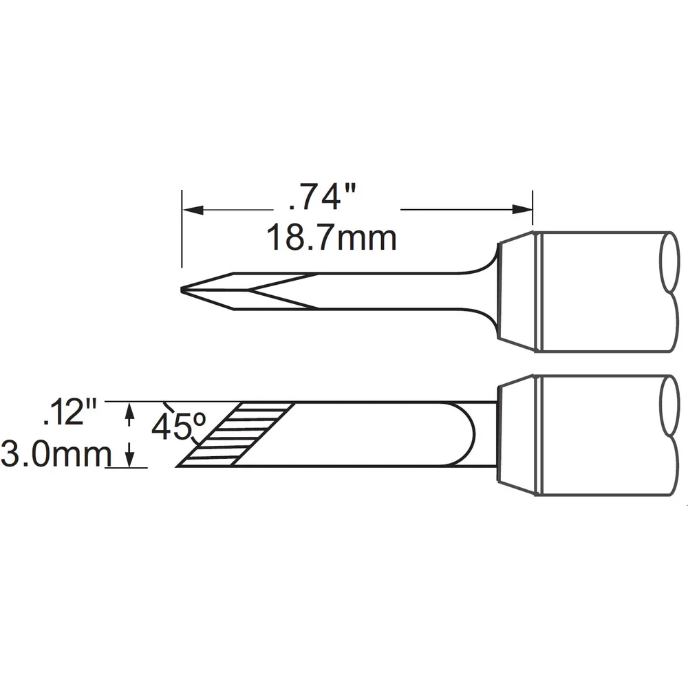 Наконечник для PS900 METCAL SCV-DRK30AR