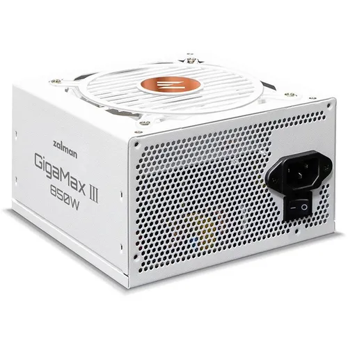 Блок питания Zalman ZM850-GV3 Wh, 850Вт, 80 PLUS BRONZE, 120мм, белый, retail