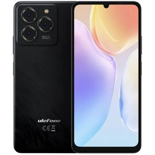 6.75" Смартфон ULEFONE Note 20 Pro Euroasia 4/256Gb, IPS, 90Гц, 6000мAч, черный