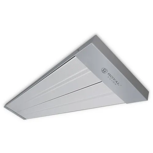 Инфракрасный обогреватель Royal Clima Raggio 2.0 RIH-R2000S/II, 2000Вт, 20м2, инфракрасный, серый/белый