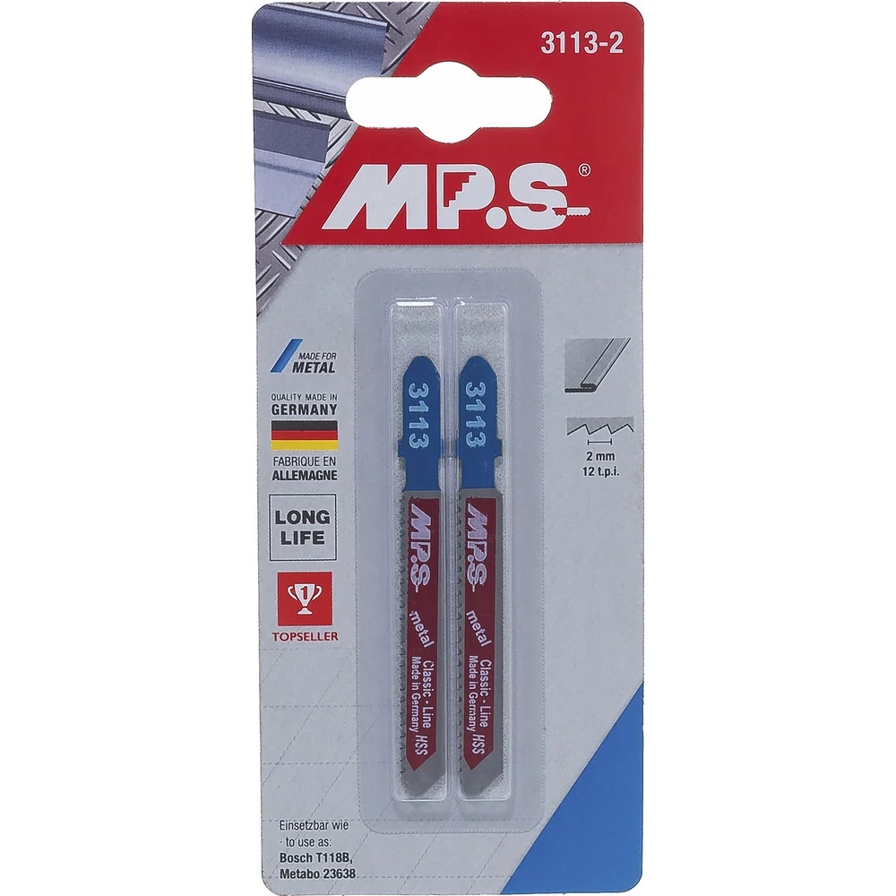 Пилки сталь,цветные металлы,текстолит MPS 3113-2