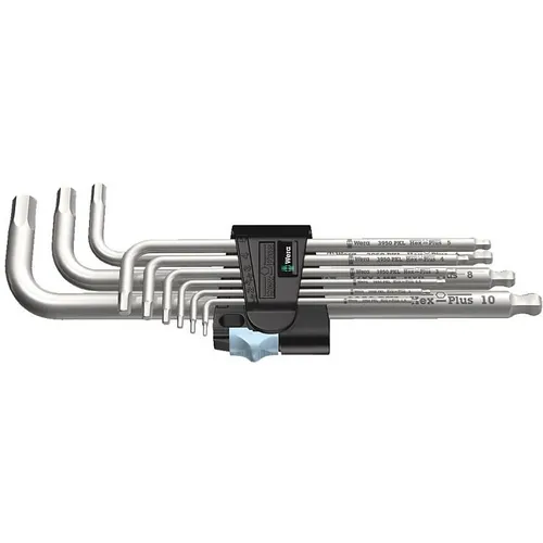 Набор ключей WERA 3950/9 Hex-Plus Stainless 1 [we-022720]