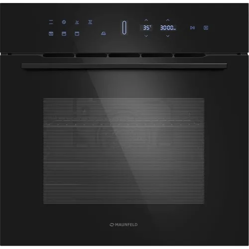 Духовой шкаф электрический MAUNFELD MEOH709DB, 70л, дверца с 3 стеклами, черный