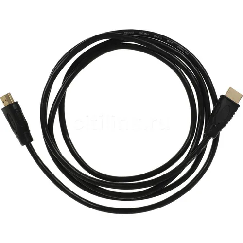 Кабель аудио-видео Buro HDMI (m) - HDMI (m), ver 1.4, 2м, черный [bu-hdmi-v1.4-2m]