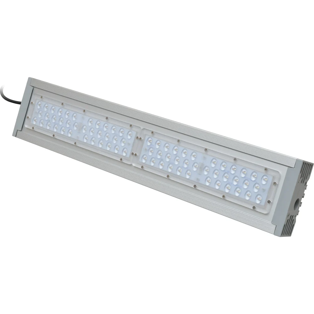 Уличный консольный светодиодный светильник Uniel ULV-R24J 100W/5000К IP65 SILVER UL-00004823