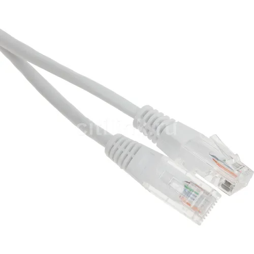 Патч-корд LanMaster вилка RJ-45, вилка RJ-45, кат.5E, ПВХ, 1м, белый [twt-45-45-1.0-wh]