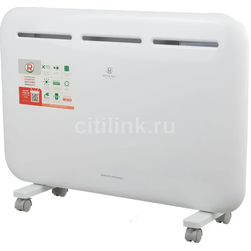 Конвектор Royal Clima Sorento Meccanico REC-S1500M, 1500Вт, с терморегулятором, белый