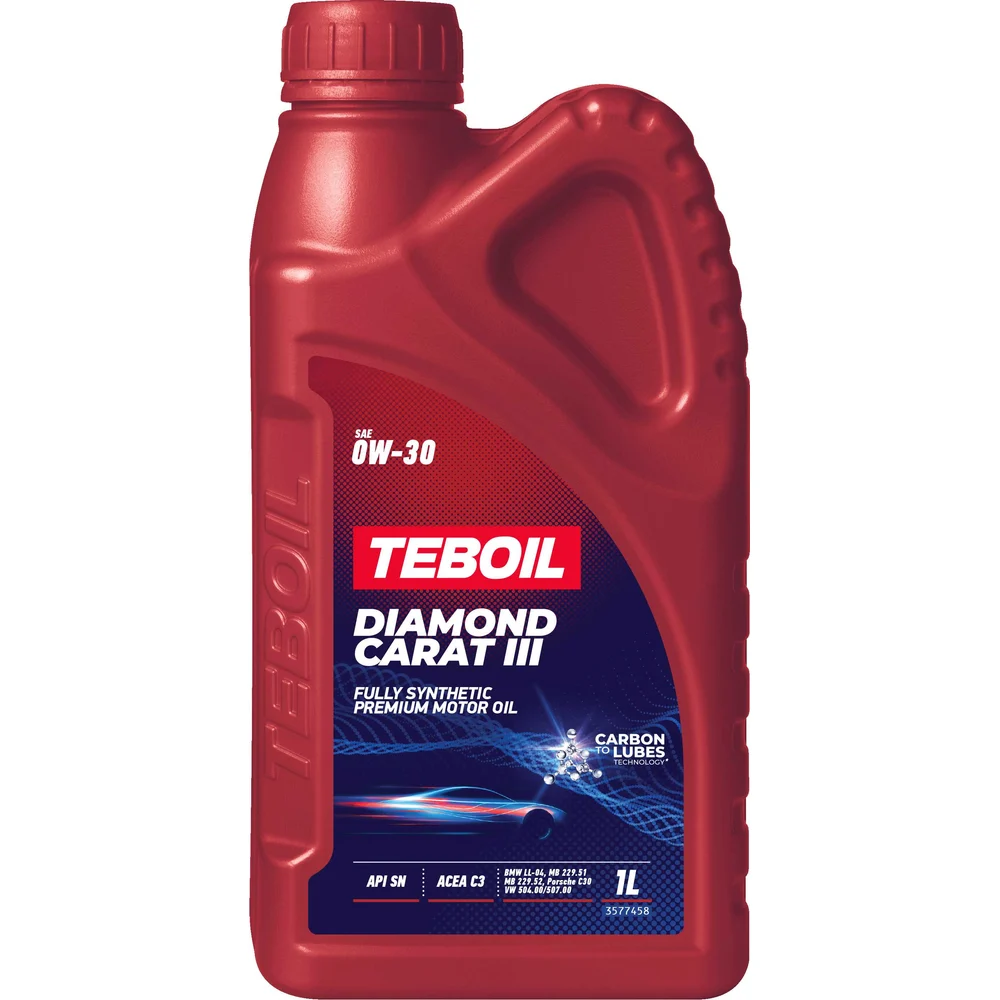 Моторное масло TEBOIL Diamond Carat III 0W-30 3602088