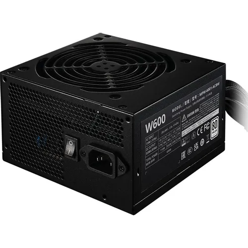 Блок питания Cooler Master Elite Nex W600, 600Вт, 80 PLUS WHITE, 120мм, черный, retail [mpw-6001-acbw-beu]