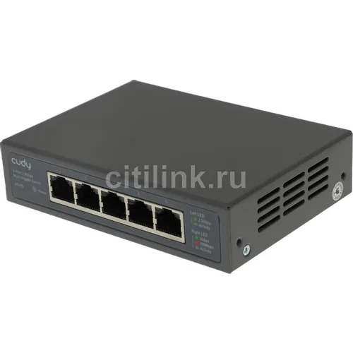 Коммутатор CUDY HS105, неуправляемый