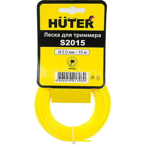 Леска для садовых триммеров Huter S2015, 2мм, 15м [71/1/10]