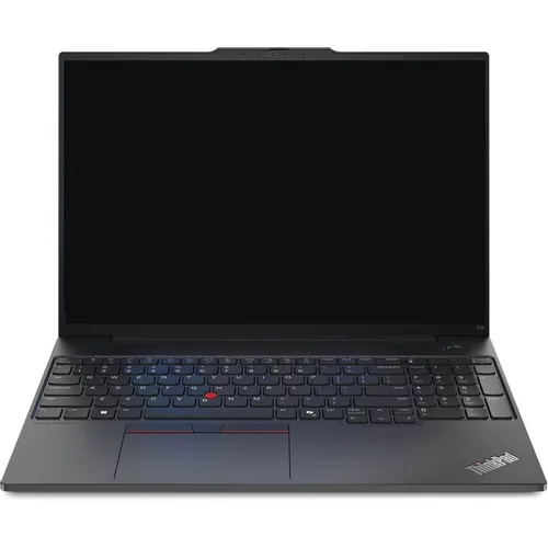 Ноутбук Lenovo ThinkPad E16 G2, 16", IPS, AMD Ryzen 7 7735HS 3.2ГГц, 8-ядерный, 16ГБ DDR5, 512ГБ SSD, AMD Radeon 680M, без операционной системы, черный [21m5s0jg00]