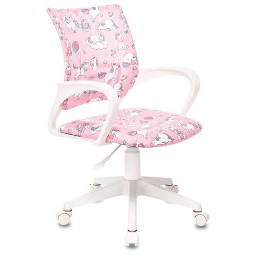 Кресло детское Бюрократ BUROKIDS 1 W, ткань, до 120кг, мультиколор