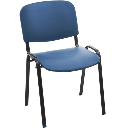 Стул HELMI HL-F01 Изо, искусственная кожа, до 100кг, синий [359863]