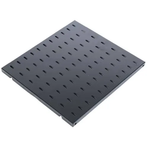 Полка стационарная ЦМО СВ-58-9005, 0.5, 19", черный, (в упаковке: 1шт)