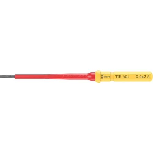 Отвертка с насадками WERA Kraftform Kompakt VDE 60 i TiE, SL2.5 [we-006500]